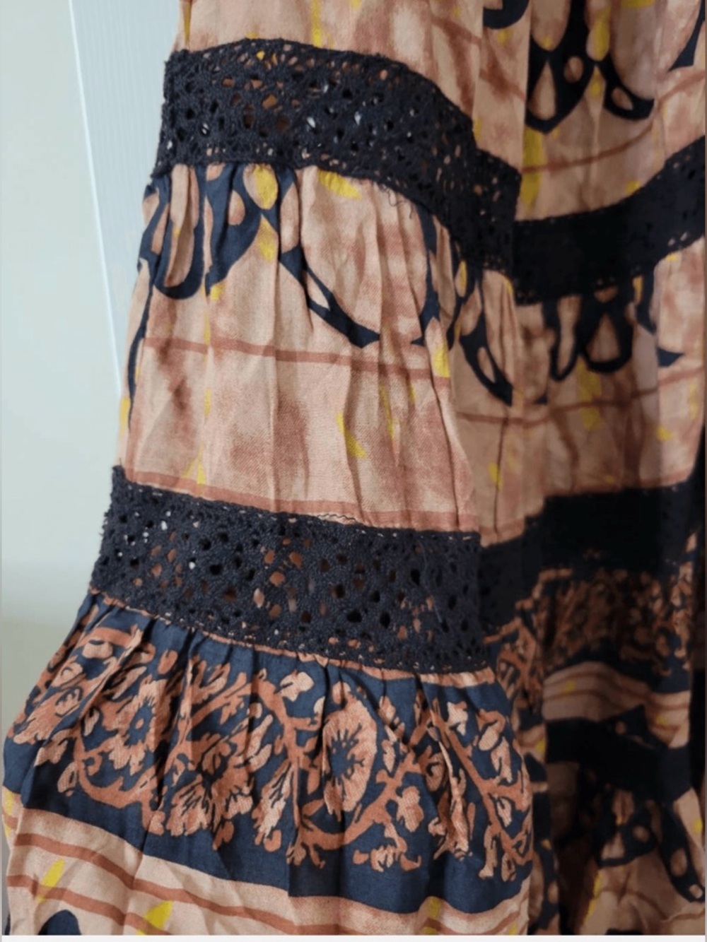 Free People Elektra Maxi Dress /
Sahara Combo size small - Picture 8 of 10